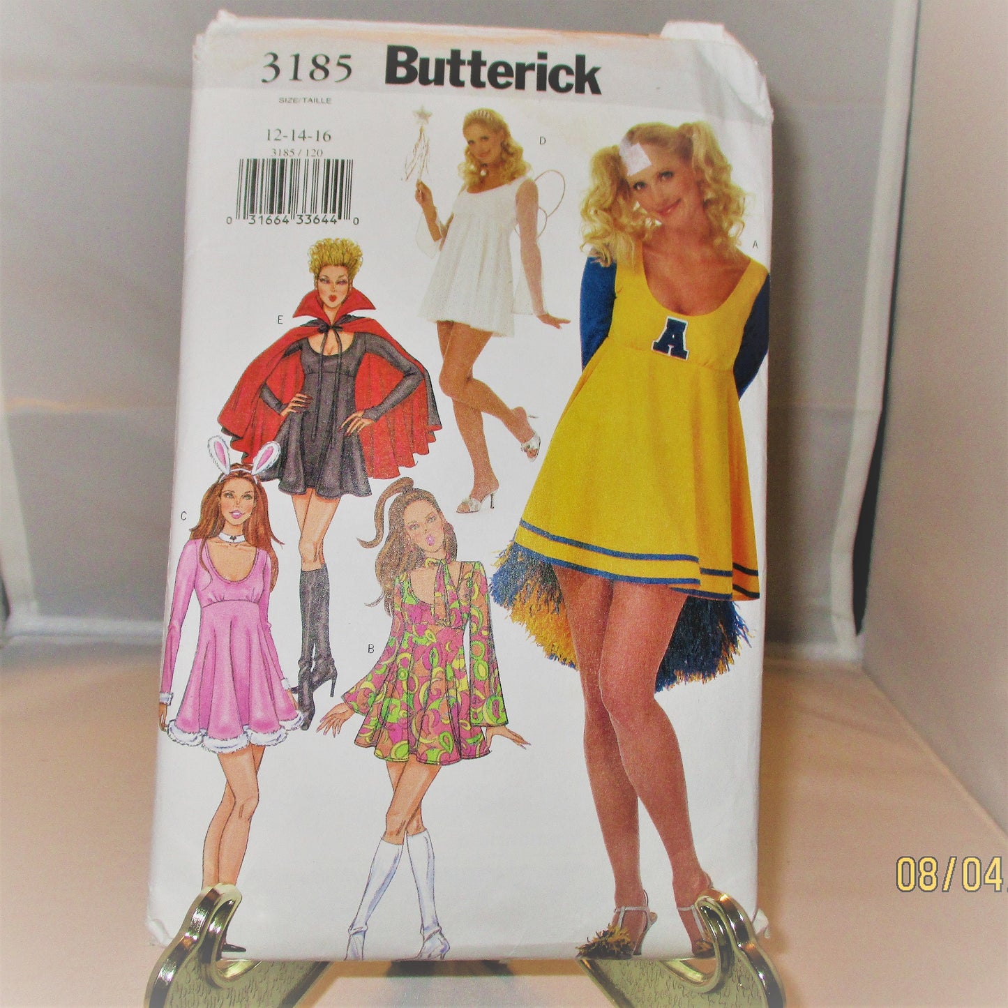 BUTTERICK MISSES COSTUME pattern new condition uncut size 12-14-16
