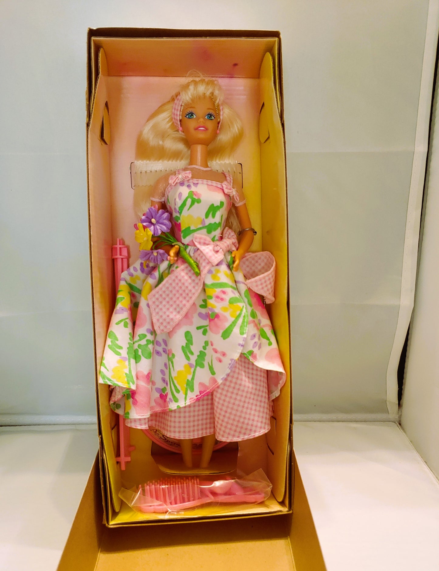 Avon Spring Barbie, collectible Barbie, vintage Barbie, Avon Barbie doll. Spring series Barbie, gift for daughter, gift for niece, 2nd in series