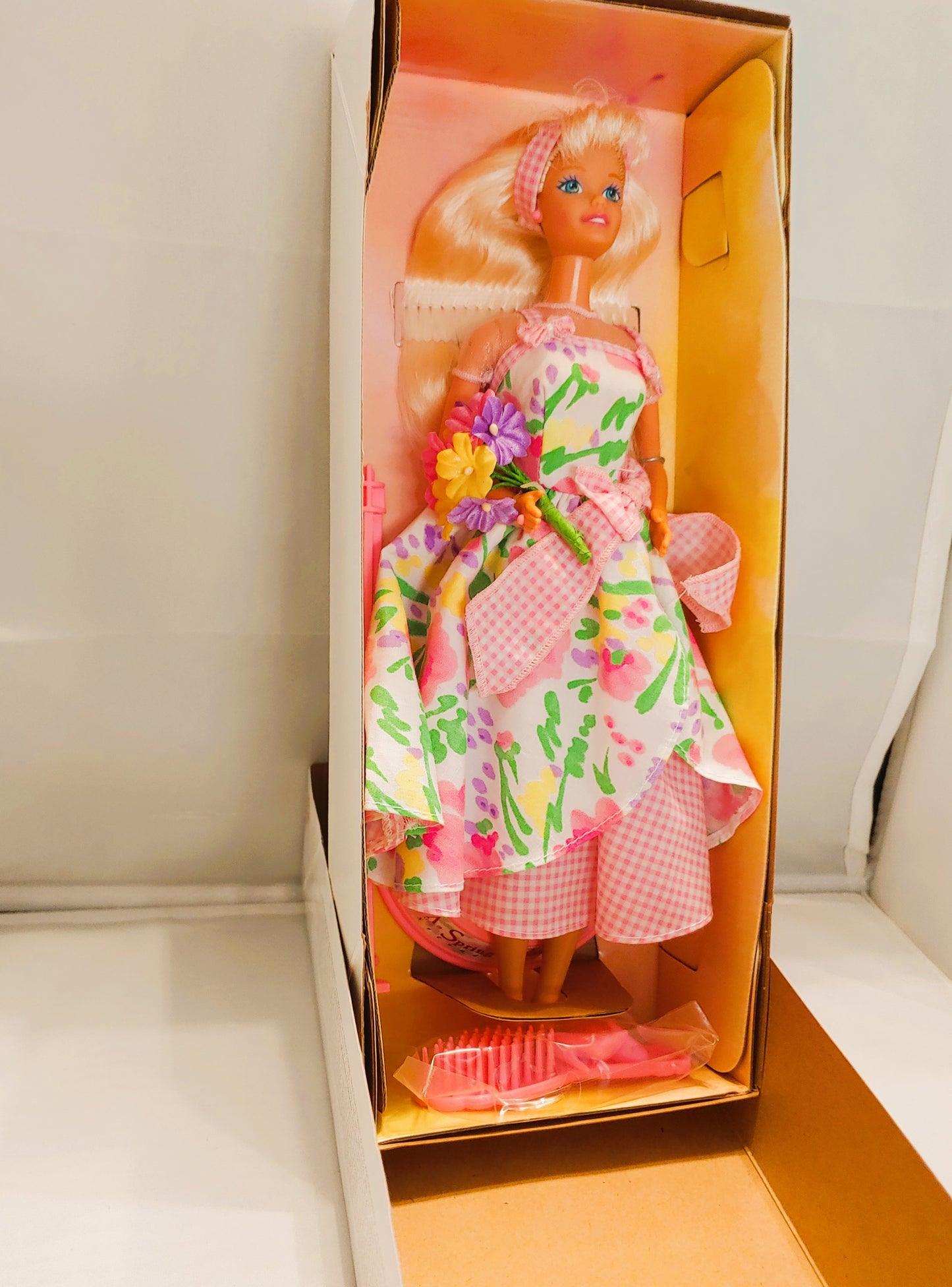 Avon Spring Barbie, collectible Barbie, vintage Barbie, Avon Barbie doll. Spring series Barbie, gift for daughter, gift for niece, 2nd in series