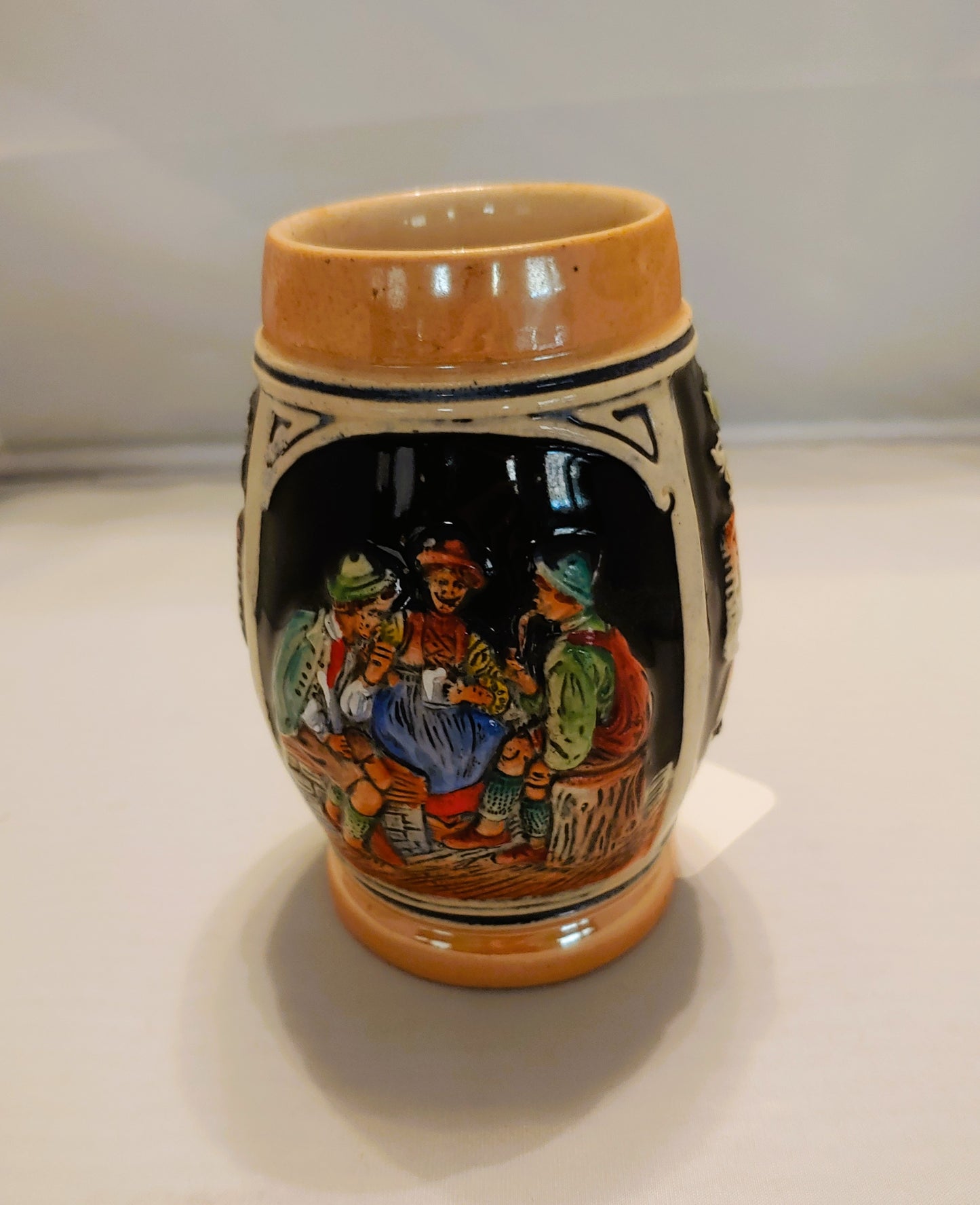 German stein, west Germany stein, collectible barware, beer collector.