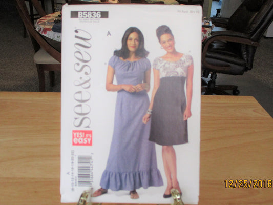 SEW & SEW PATTERN dress new conditon uncut