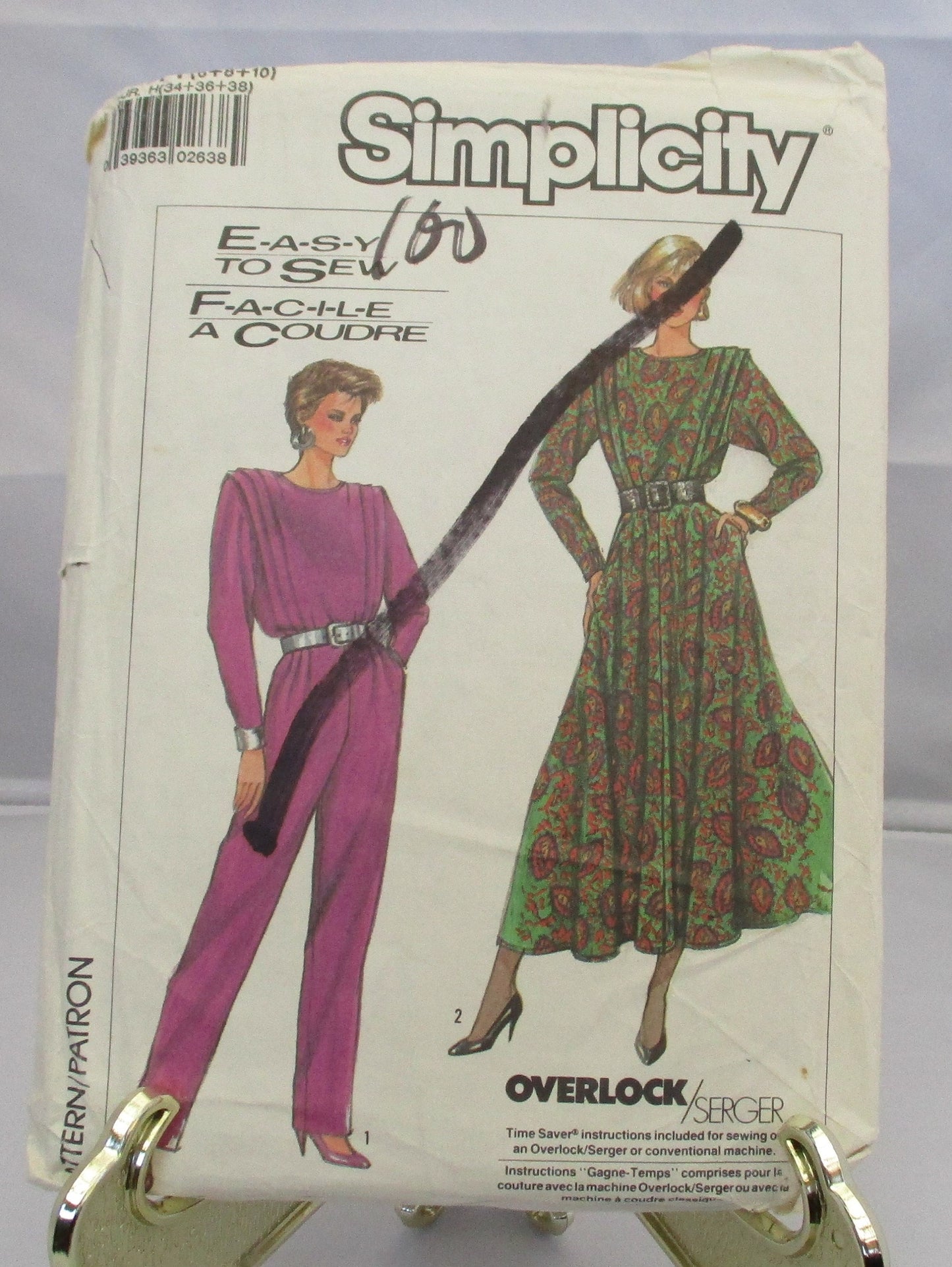 SIMPLICITY DRESS, JUMPSUIT  pattern new uncut size 6 to 10  #8281