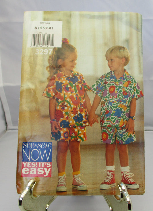 SEE & SEW CHILDREN'S shorts and top  sizes 2-4  #3297