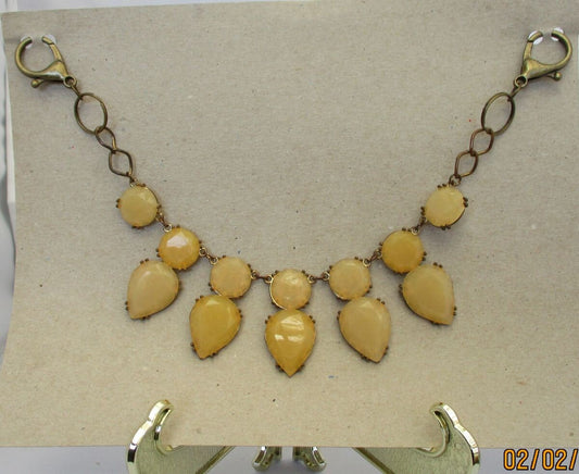 JEAN BLING cream colored stones