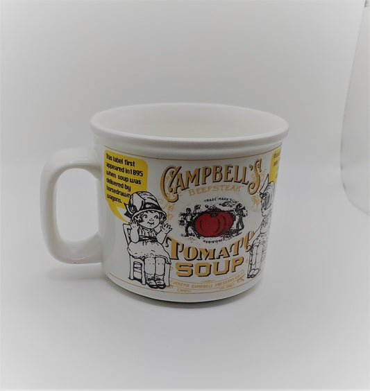 tomato soup,Campbell soup mug, ceramic soup mug, Campbell kids mug, Campbells by Westwood, collectible mug, gift for him, gift for her